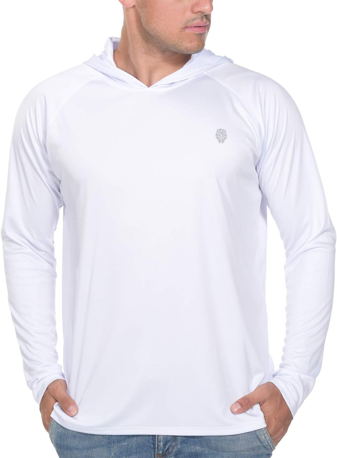 Fishing Shirts for Men Long Sleeve - Sun Protection SPF 50+ UV Tshirt Hoodies