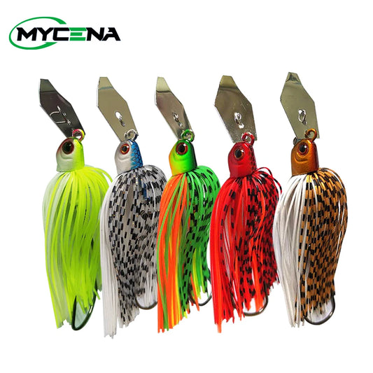 9G/13G/16G/19G Chatter Bait Spinner Bait Weedless Fishing Lure Buzzbait Wobbler Chatterbait for Bass Pike Walleye Fish
