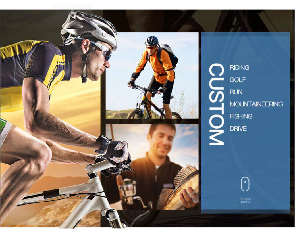 Polarized Sports Sunglasses Outdoor Cycling Driving Fishing Glasses UV400 Goggle