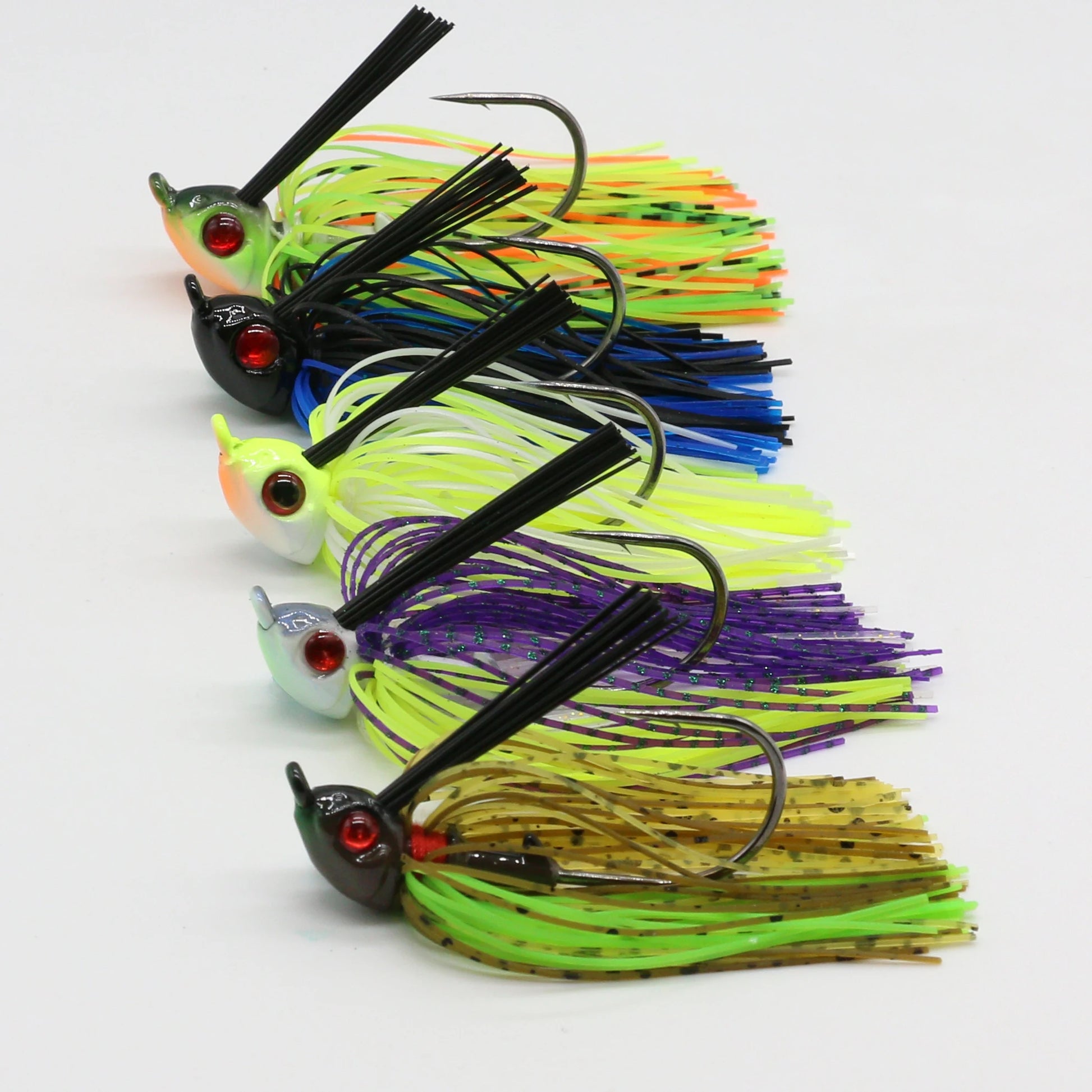 Jonstar 1Pc 12G/16G Finesse Chatter Bait Spinnerbait Fishing Lure Wobbler Chatterbait for Bass Pike Walleye Fishing