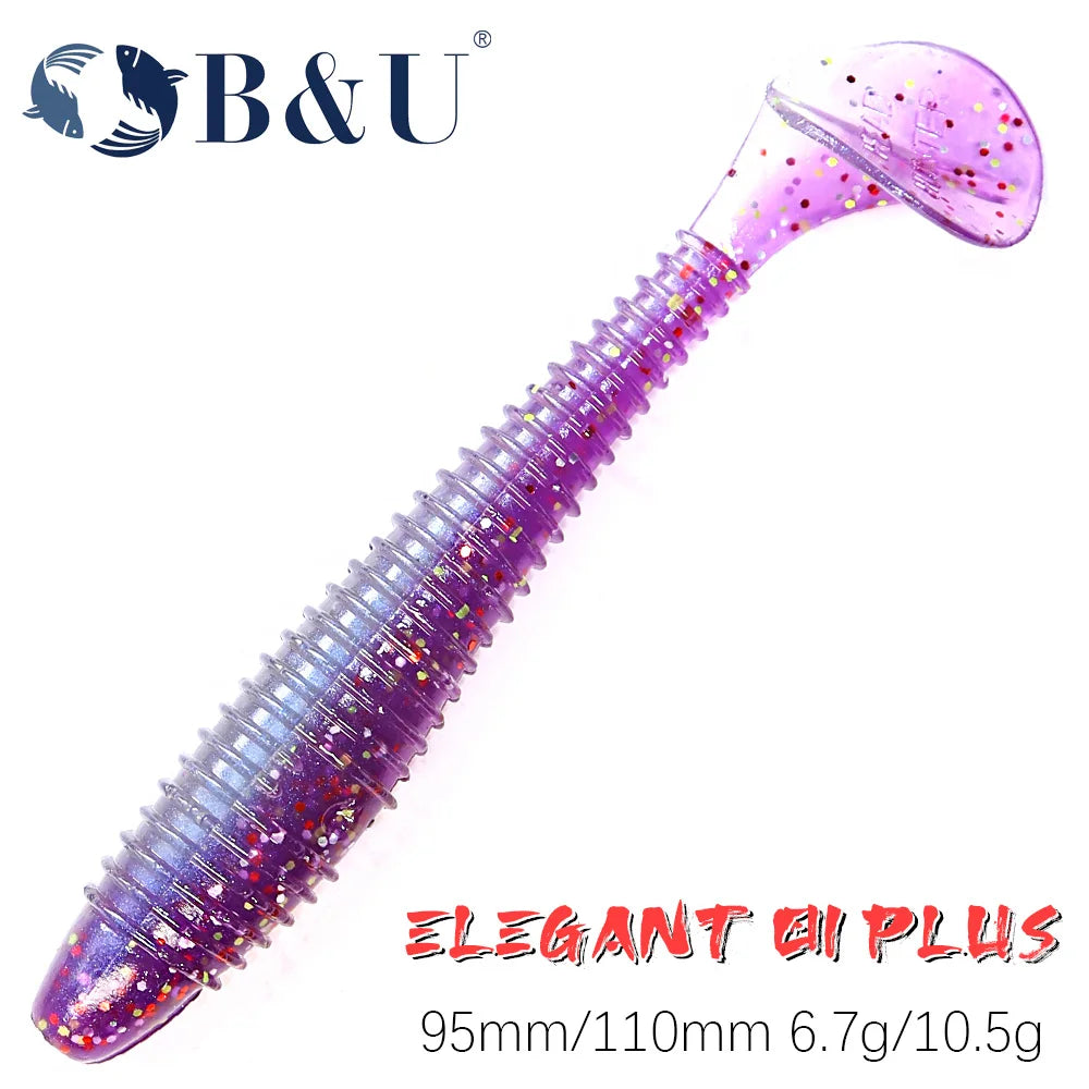 Soft Swimbait Fishing Lure Paddle Tail Soft Lure Fishing Baits for Pike Zander Bass