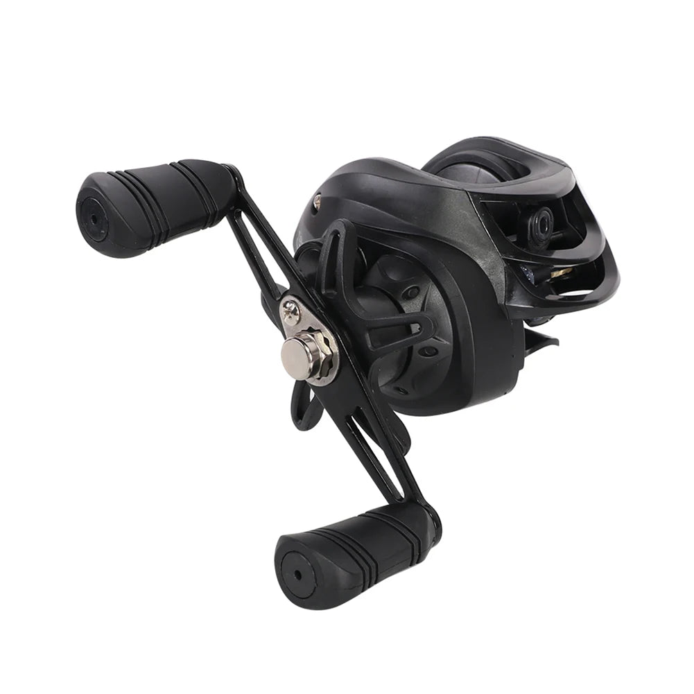 Fishing Reel 7.2/1 Gear Ratio Fishing Reels Wheel Max Drag 10Kg Saltwater Freshwater 18+1BB for Beginners Fishing Accessory