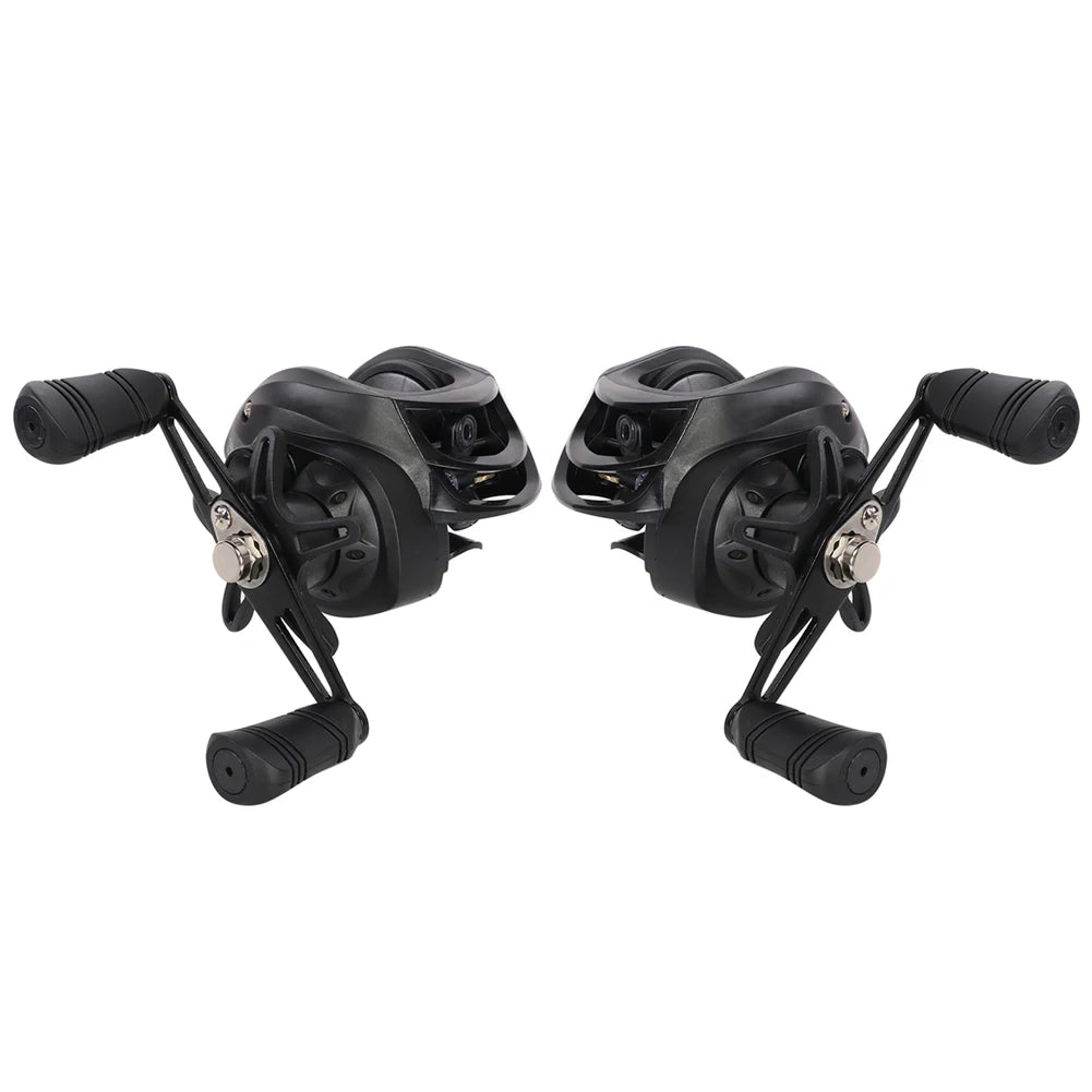 Fishing Reel 7.2/1 Gear Ratio Fishing Reels Wheel Max Drag 10Kg Saltwater Freshwater 18+1BB for Beginners Fishing Accessory