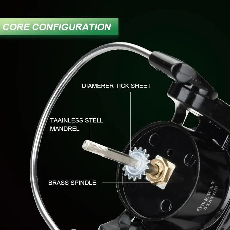 Sagittarius Series Stainless Steel Bearing Spinning Fishing Reel 6KG Max Washer Drag for Sea Fishing Carp Fishing