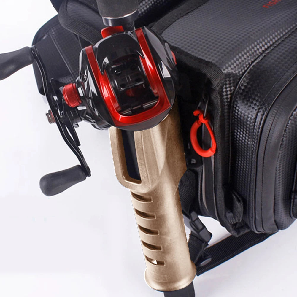 Portable Belt Rod Holder Waist Fishing Rod Holder Multifunctional Fish Rod Support Bracket Adjustable Lightweight for Fishing