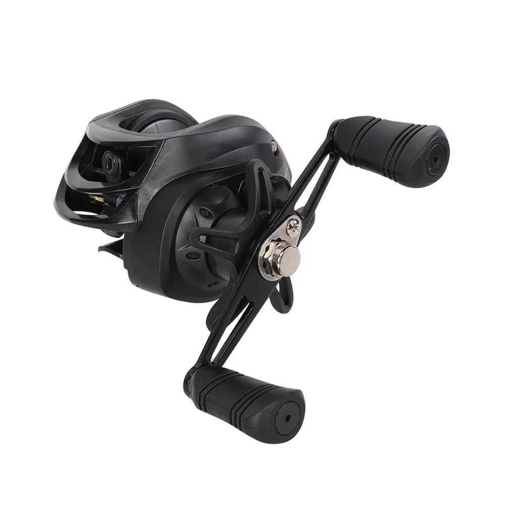 Fishing Reel 7.2/1 Gear Ratio Fishing Reels Wheel Max Drag 10Kg Saltwater Freshwater 18+1BB for Beginners Fishing Accessory