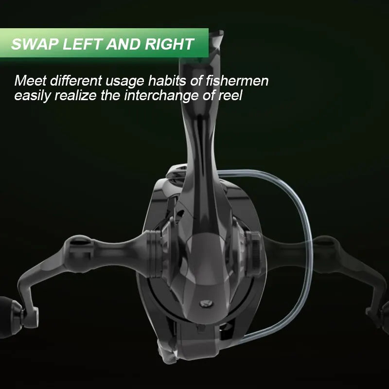 Sagittarius Series Stainless Steel Bearing Spinning Fishing Reel 6KG Max Washer Drag for Sea Fishing Carp Fishing