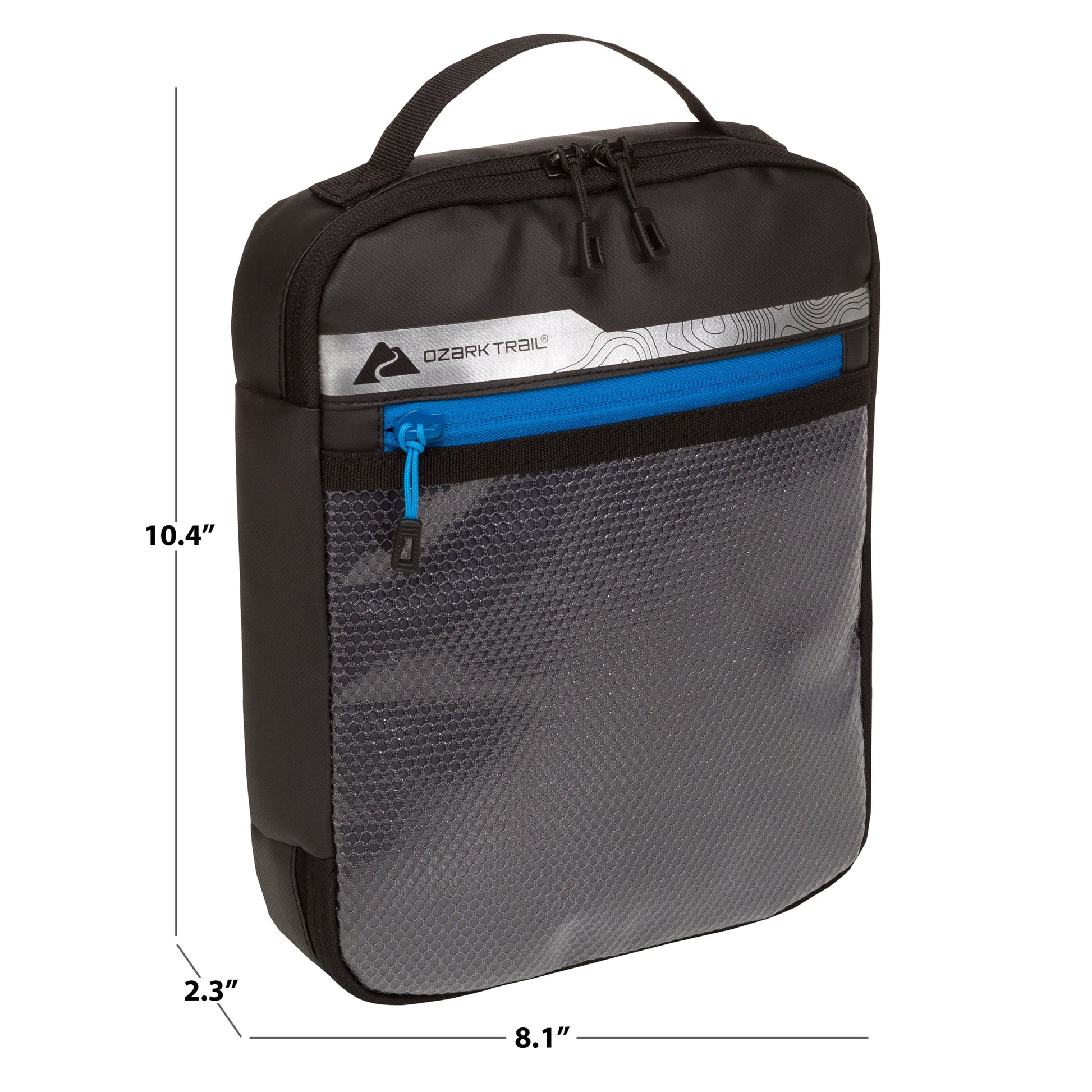 Saltwater Tackle Fishing Storage Bait Binders with Reseal Bags, Black, Polyester