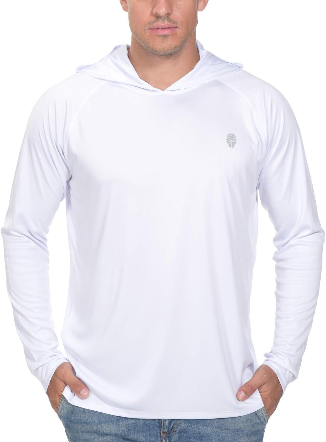 Fishing Shirts for Men Long Sleeve - Sun Protection SPF 50+ UV Tshirt Hoodies